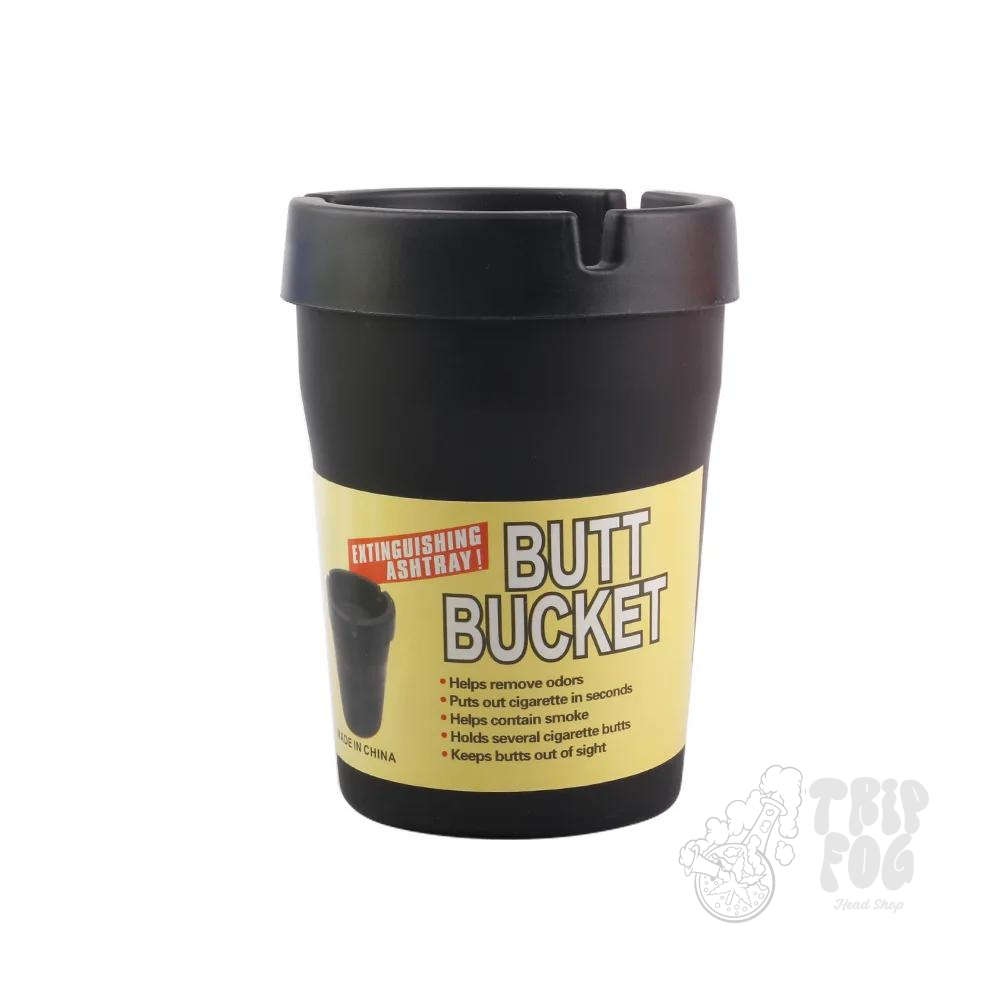 Cinzeiro Butt Bucket para Carro com Tampa