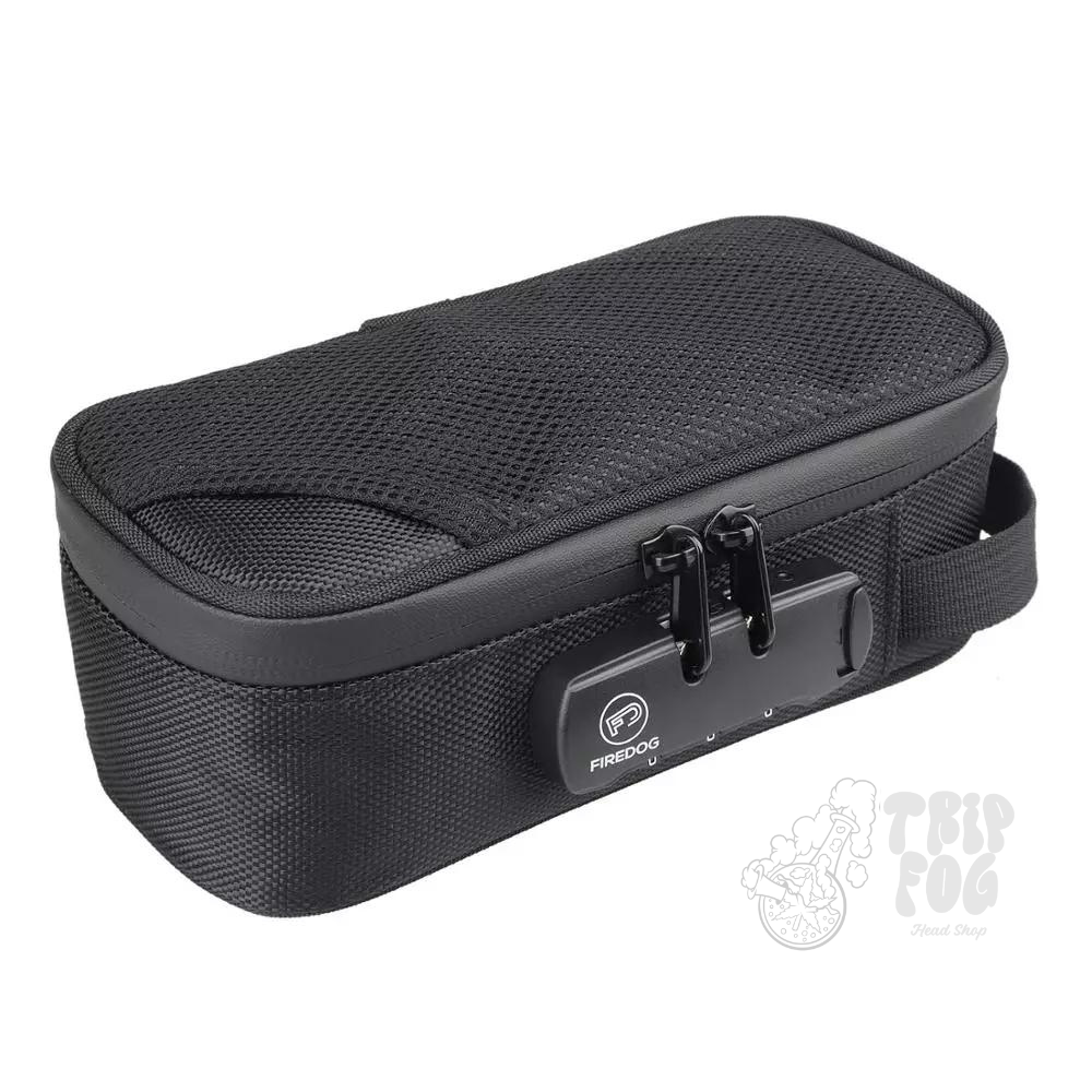 Case FIREDOG Black com Senha a Prova de Odor